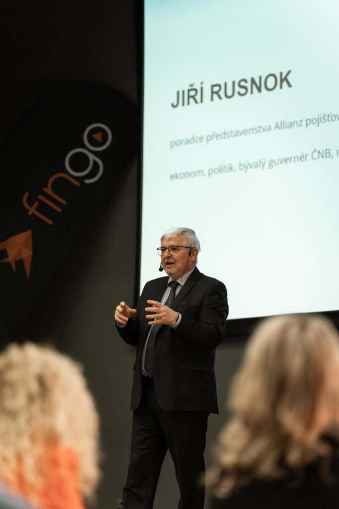 Na konferenci společnosti FinGO přijal pozvání i Jiří Rusnok