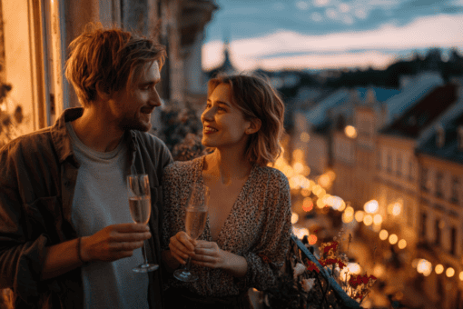 Mladý pár, který řeší hypotéku za svobodna